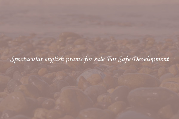 Spectacular english prams for sale For Safe Development