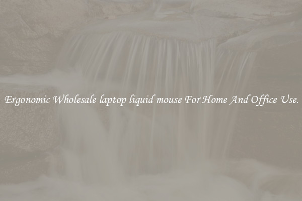 Ergonomic Wholesale laptop liquid mouse For Home And Office Use.