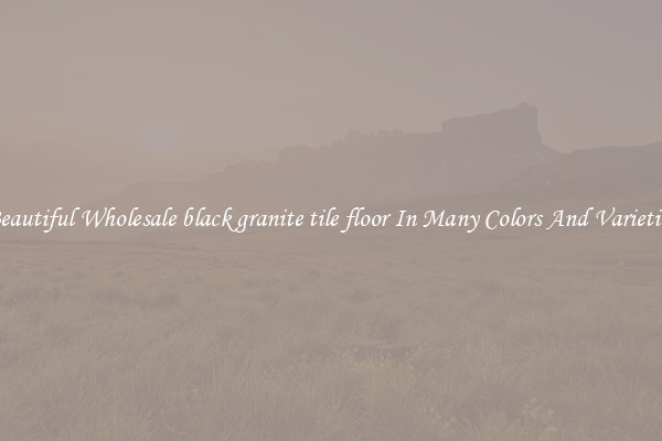 Beautiful Wholesale black granite tile floor In Many Colors And Varieties