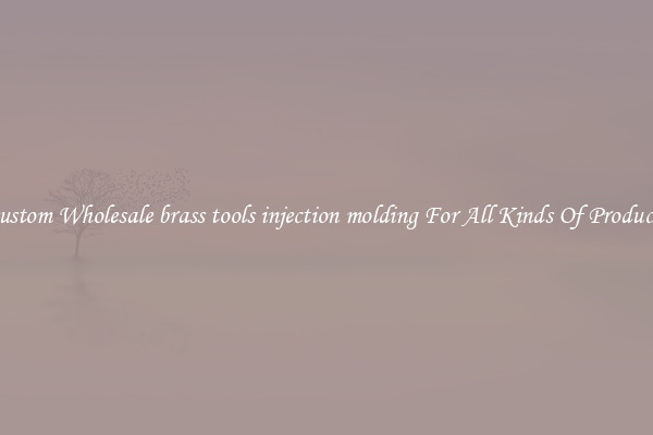 Custom Wholesale brass tools injection molding For All Kinds Of Products