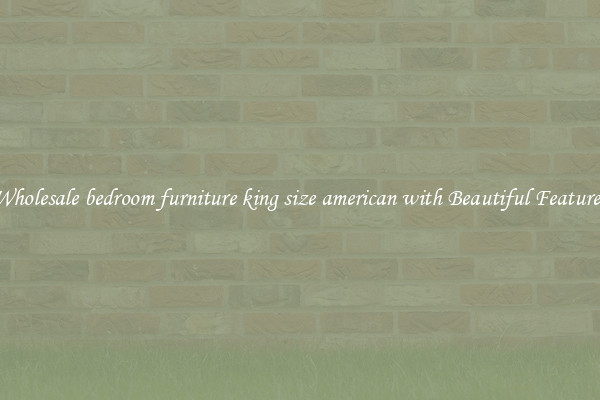 Wholesale bedroom furniture king size american with Beautiful Features